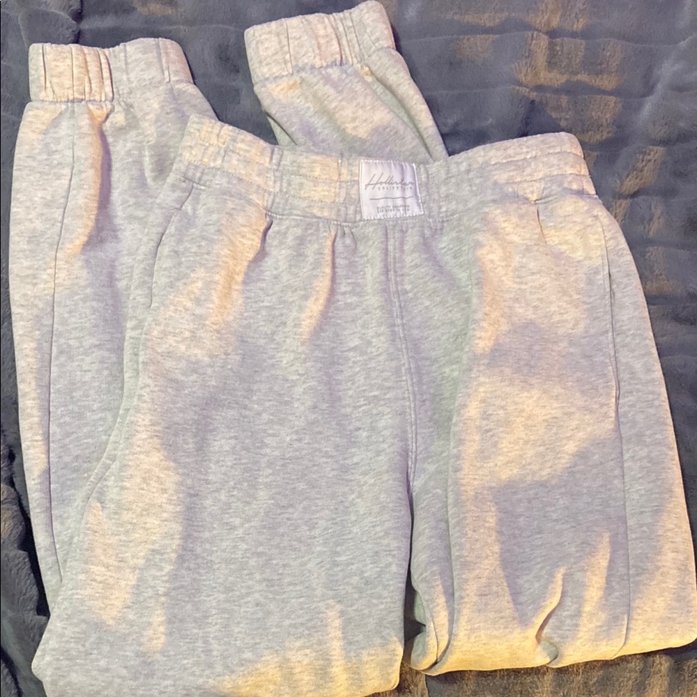 Gray Hollister Sweatpants